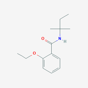 molecular formula C14H21NO2 B5763668 N-(1,1-dimethylpropyl)-2-ethoxybenzamide 