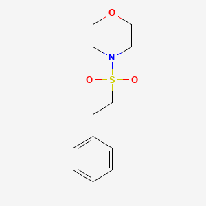 molecular formula C12H17NO3S B5763783 4-[(2-phenylethyl)sulfonyl]morpholine 