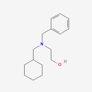molecular formula C16H25NO B5763787 2-[benzyl(cyclohexylmethyl)amino]ethanol 
