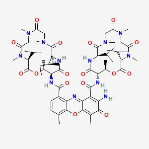 molecular formula C59H84N12O16 B576381 放线菌素 F1 CAS No. 1402-44-4