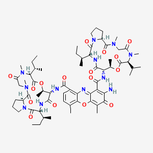 molecular formula C65H92N12O16 B576382 放线菌素E1 CAS No. 1402-41-1