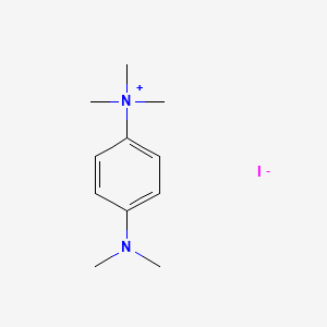 molecular formula C11H19IN2 B576394 4-(Dimethylamino)-N,N,N-trimethylanilinium iodide CAS No. 1202-17-1
