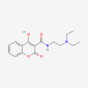 molecular formula C16H20N2O4 B576405 Diarbarone CAS No. 1233-70-1