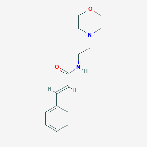 molecular formula C15H20N2O2 B5764254 N-[2-(4-morpholinyl)ethyl]-3-phenylacrylamide 