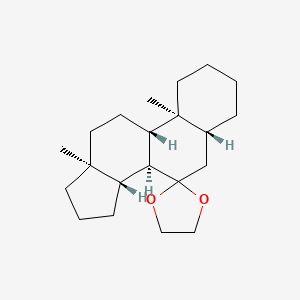 B576436 5alpha-Androstan-7-one ethylene acetal CAS No. 1434-36-2