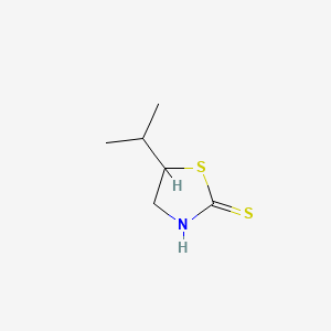 B576441 5-Isopropyl-thiazolidine-2-thione CAS No. 1437-93-0