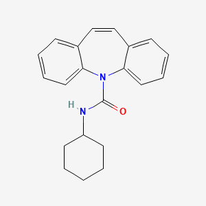 molecular formula C21H22N2O B5764434 N-cyclohexyl-5H-dibenzo[b,f]azepine-5-carboxamide 