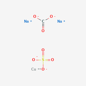 molecular formula CCuNa2O7S B576473 Burgundy mixture CAS No. 11125-96-5