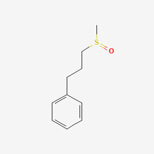 molecular formula C10H14OS B576489 Methyl(3-phenylpropyl) sulfoxide CAS No. 14198-13-1