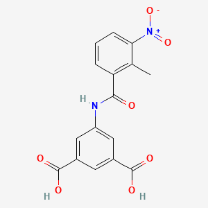 5-[(2-methyl-3-nitrobenzoyl)amino]isophthalic acid