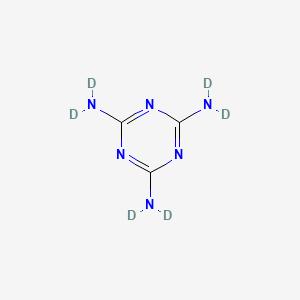 molecular formula C3H6N6 B576515 三聚氰胺-d6 CAS No. 13550-89-5