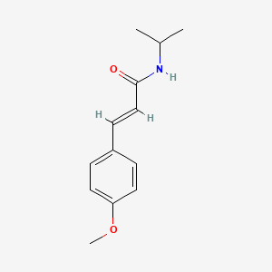 molecular formula C13H17NO2 B5765159 N-isopropyl-3-(4-methoxyphenyl)acrylamide 