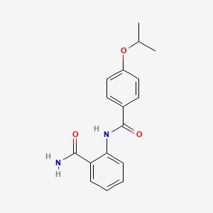 2-[(4-isopropoxybenzoyl)amino]benzamide