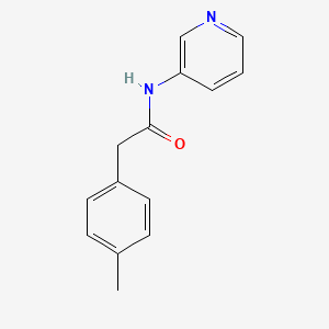 molecular formula C14H14N2O B5765235 2-(4-methylphenyl)-N-3-pyridinylacetamide 