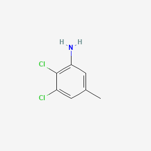 molecular formula C7H7Cl2N B576554 2,3-二氯-5-甲基苯胺 CAS No. 13711-29-0