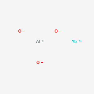 molecular formula AlO3Yb B576580 Aluminium ytterbium trioxide CAS No. 12003-87-1