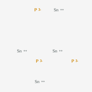 molecular formula P3Sn4- B576581 Tetratin triphosphide CAS No. 12286-33-8