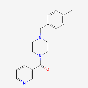 1-(4-methylbenzyl)-4-(3-pyridinylcarbonyl)piperazine