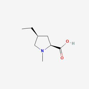 (2S,4S)-4-Ethyl-1-methylpyrrolidine-2-carboxylic acid