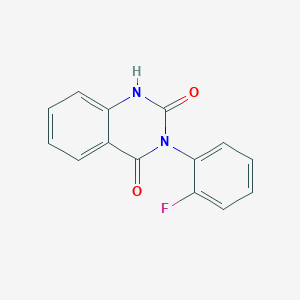 molecular formula C14H9FN2O2 B5766380 3-(2-fluorophenyl)-2,4(1H,3H)-quinazolinedione 