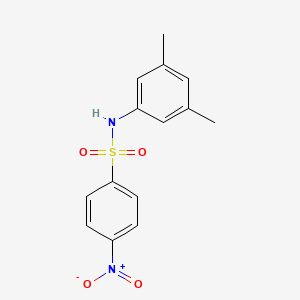 molecular formula C14H14N2O4S B5766428 N-(3,5-dimethylphenyl)-4-nitrobenzenesulfonamide 