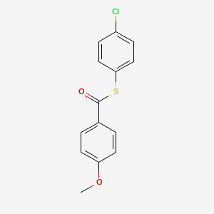 S-(4-chlorophenyl) 4-methoxybenzenecarbothioate