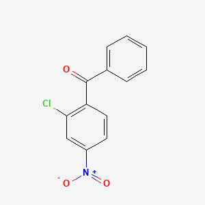 molecular formula C13H8ClNO3 B5766621 （2-氯-4-硝基苯基）（苯基）甲酮 CAS No. 6609-01-4