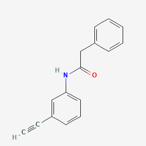 N-(3-ethynylphenyl)-2-phenylacetamide