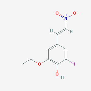 2-ethoxy-6-iodo-4-(2-nitrovinyl)phenol