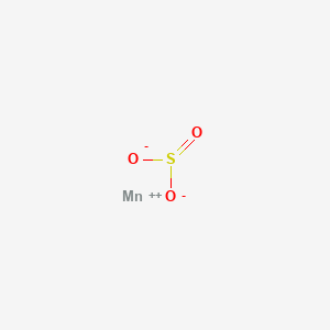 molecular formula H2MnO3S B576685 Manganese(II) sulfite CAS No. 13568-71-3
