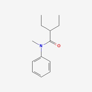 molecular formula C13H19NO B5767012 2-乙基-N-甲基-N-苯基丁酰胺 CAS No. 41295-23-2