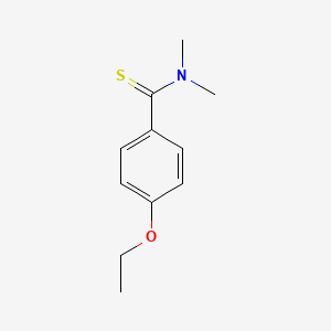 molecular formula C11H15NOS B5767064 4-ethoxy-N,N-dimethylbenzenecarbothioamide CAS No. 693255-37-7