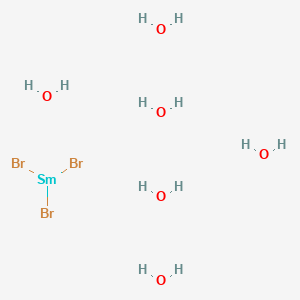 molecular formula Br3H12O6Sm B576711 六水合溴化钐 CAS No. 13517-12-9