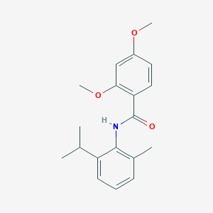 molecular formula C19H23NO3 B5767234 N-(2-isopropyl-6-methylphenyl)-2,4-dimethoxybenzamide 
