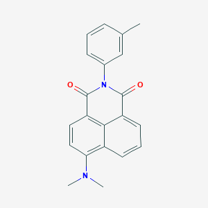 6-(dimethylamino)-2-(3-methylphenyl)-1H-benzo[de]isoquinoline-1,3(2H)-dione
