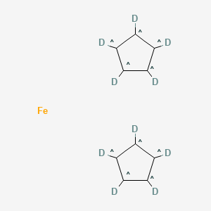 molecular formula C10H10Fe B576731 二茂铁-D10 CAS No. 12082-87-0