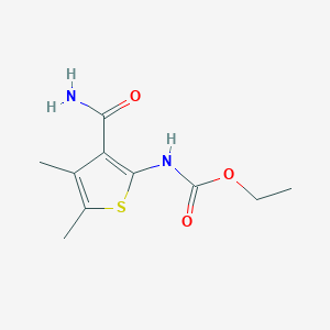 ethyl [3-(aminocarbonyl)-4,5-dimethyl-2-thienyl]carbamate