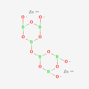 dizinc;2-[(4,6-dioxido-1,3,5,2,4,6-trioxatriborinan-2-yl)oxy]-4,6-dioxido-1,3,5,2,4,6-trioxatriborinane