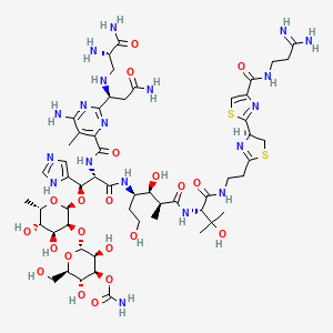 molecular formula C55H85N19O21S2 B576740 佐霉素 CAS No. 11056-20-5