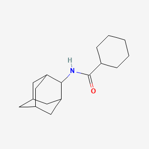 molecular formula C17H27NO B5767440 N-2-adamantylcyclohexanecarboxamide 