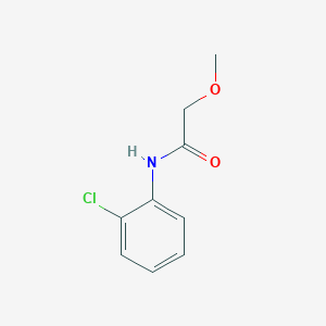 molecular formula C9H10ClNO2 B5767446 N-(2-chlorophenyl)-2-methoxyacetamide 