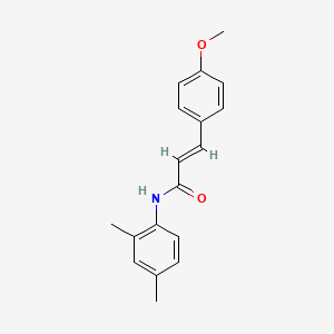 molecular formula C18H19NO2 B5767515 N-(2,4-dimethylphenyl)-3-(4-methoxyphenyl)acrylamide 