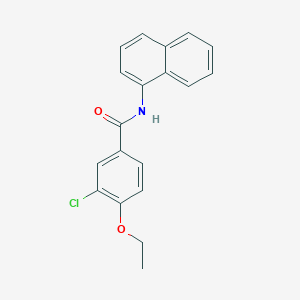 3-chloro-4-ethoxy-N-1-naphthylbenzamide
