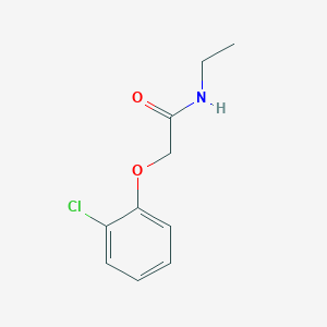 molecular formula C10H12ClNO2 B5767698 2-(2-chlorophenoxy)-N-ethylacetamide 