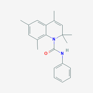 2,2,4,6,8-pentamethyl-N-phenyl-1(2H)-quinolinecarboxamide