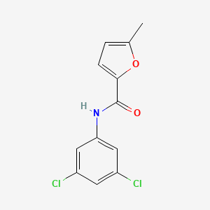 molecular formula C12H9Cl2NO2 B5767727 N-(3,5-dichlorophenyl)-5-methyl-2-furamide 
