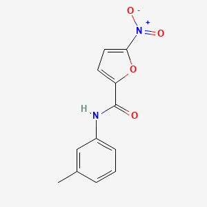 molecular formula C12H10N2O4 B5767819 N-(3-methylphenyl)-5-nitro-2-furamide 