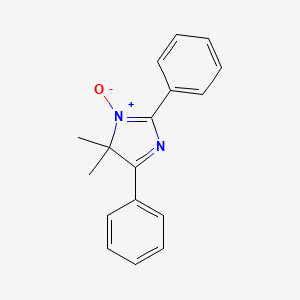 molecular formula C17H16N2O B5767827 4,4-dimethyl-2,5-diphenyl-4H-imidazole 3-oxide 