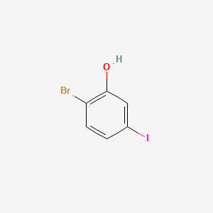 molecular formula C6H4BrIO B576787 2-Bromo-5-iodophenol CAS No. 932372-99-1