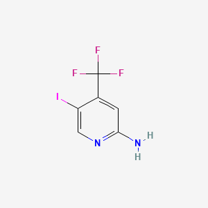 5-Iodo-4-(trifluoromethyl)pyridin-2-amine